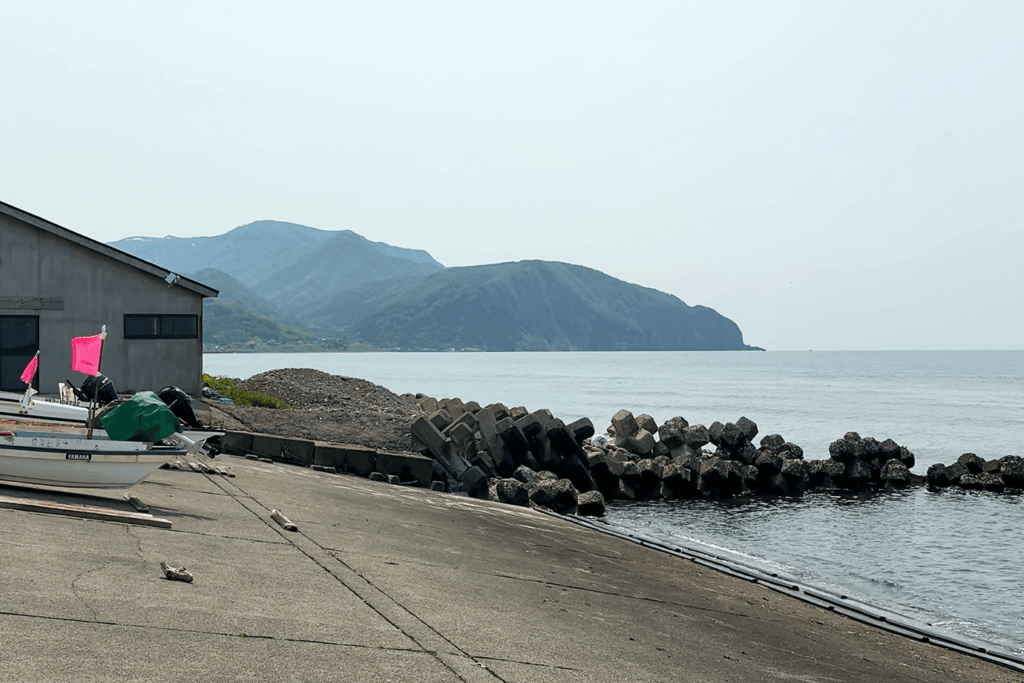 北海道・増毛町の海