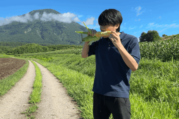 北海道・真狩村、食べた瞬間「うまっ！」があふれる横川さんのとうもろこし。スイーツ超え！？ 甘さ最強の夏野菜！