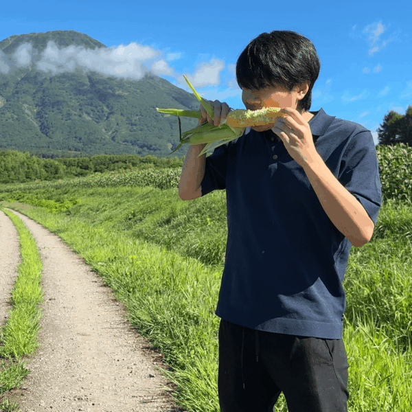 北海道・真狩村、食べた瞬間「うまっ！」があふれる横川さんのとうもろこし。スイーツ超え！？ 甘さ最強の夏野菜！
