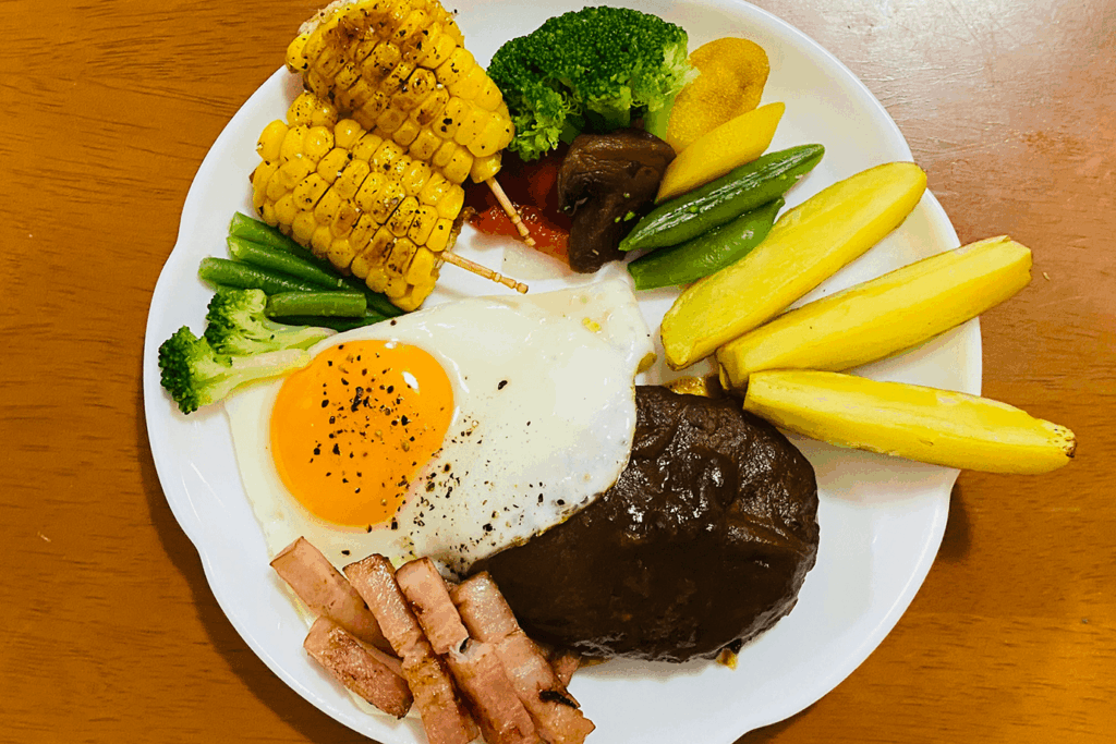 ロコモコと一緒に